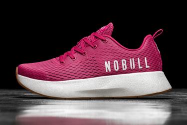 Nobull Runner+ Women's Running Shoes White | Australia (NO9837)